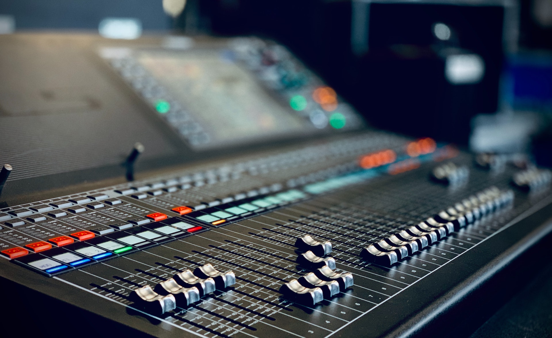 Audio mixer from Royal Armouries Live, award-winning in-house audio-visual team