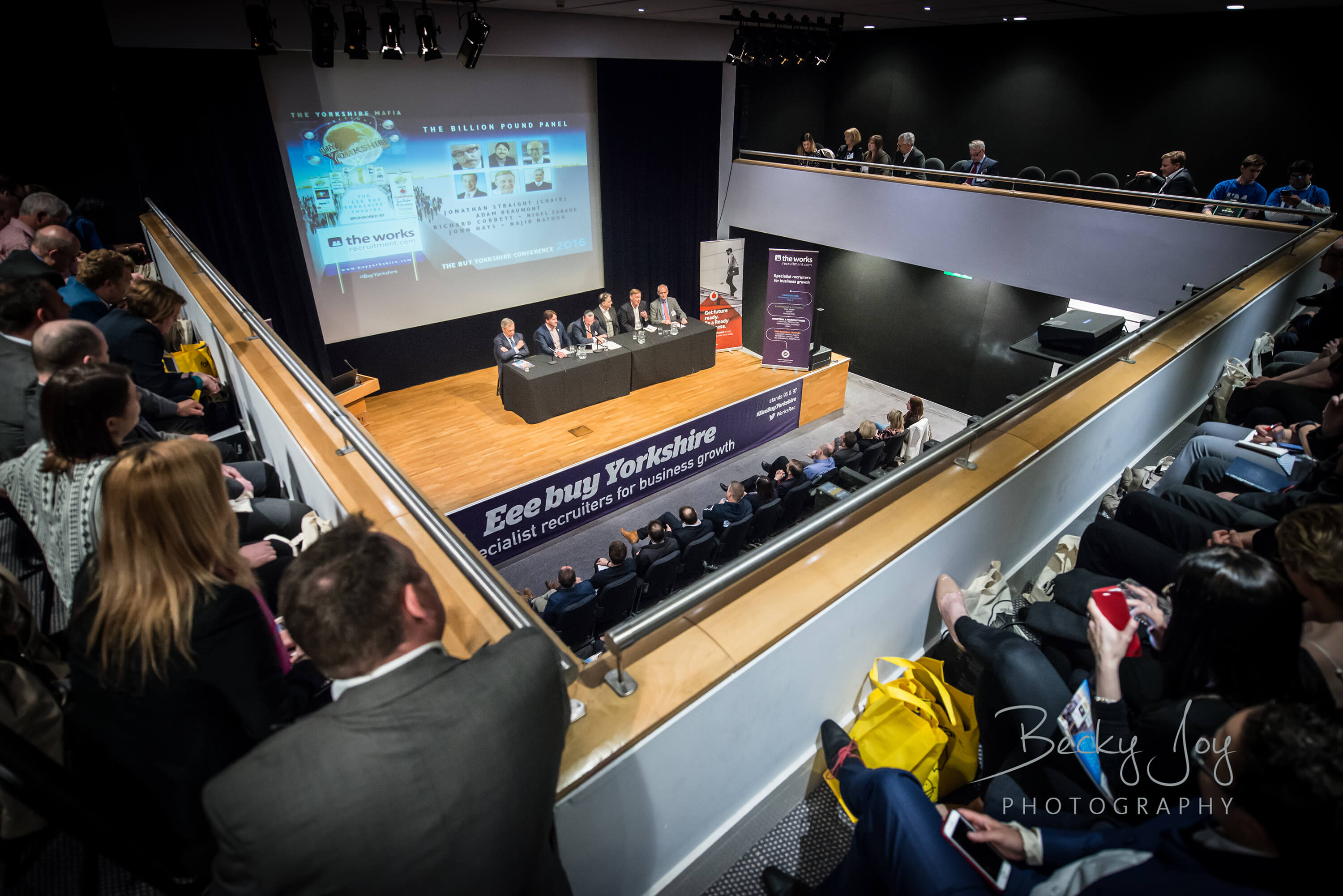 A view of a conference taking place at Royal Armouries