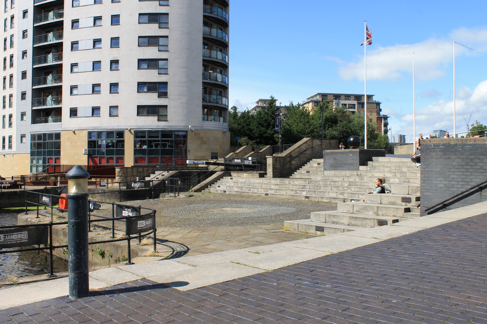 The amphitheatre at Royal Armouries